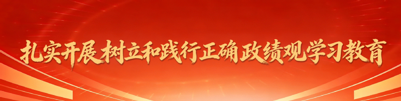 扎实开展树立和践行正确政绩观学...